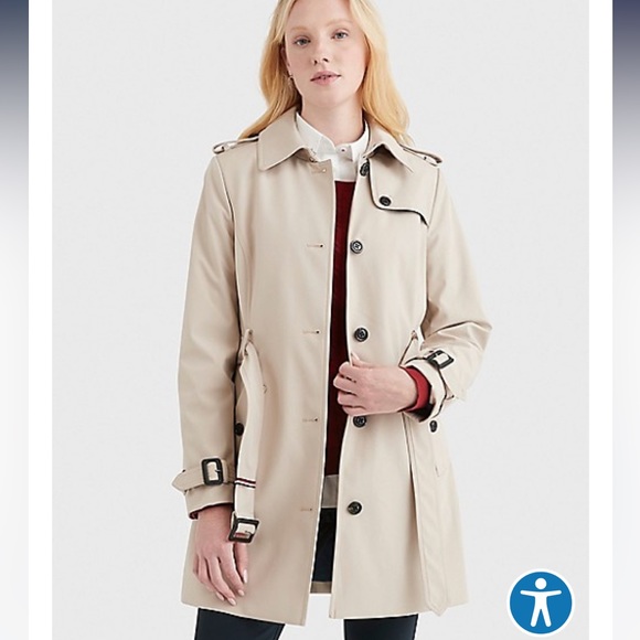 tommy hilfiger trench coat new - Picture 6 of 6